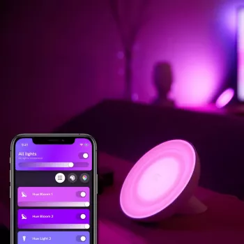 Philips Hue White and colour ambience Bloom išmanusis stalinis šviestuvas