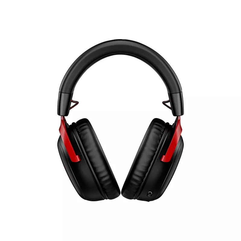 HyperX Cloud III Wireless – Belaidis žaidimų ausinės, juodos/raudonos