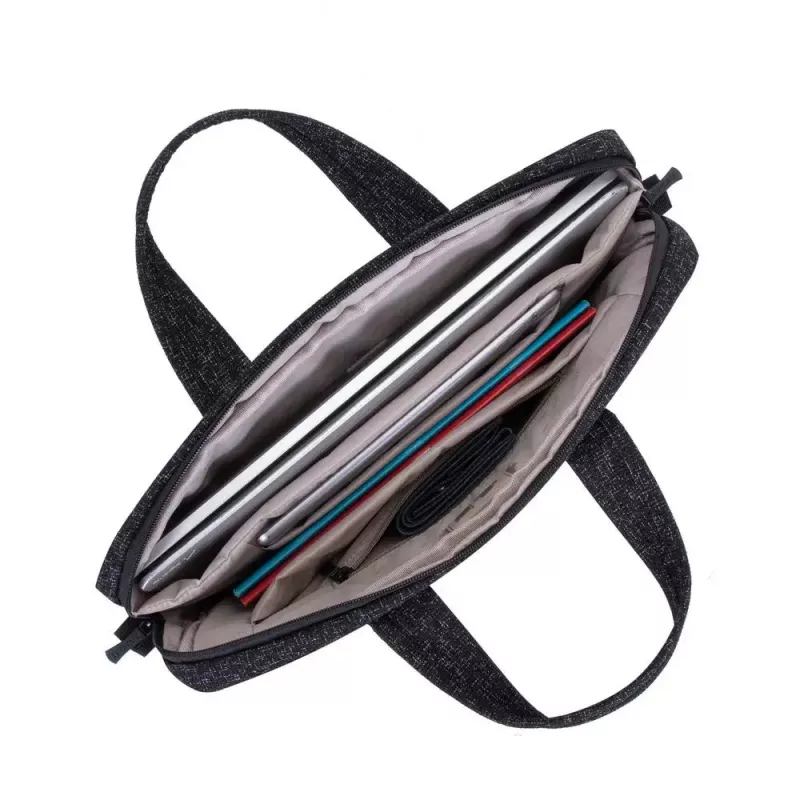 Rivacase 7931 39,6 cm 15,6 colio juoda balta messenger kuprinė