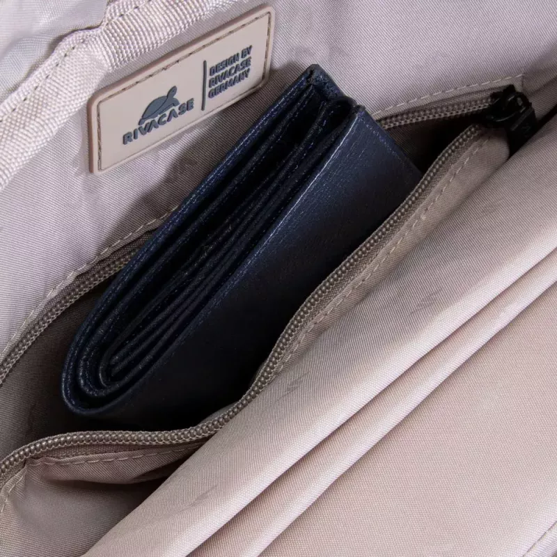 Rivacase 7931 39,6 cm 15,6 colio juoda balta messenger kuprinė