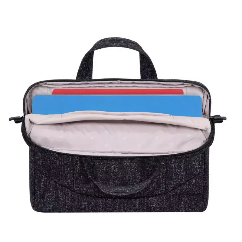Rivacase 7931 39,6 cm 15,6 colio juoda balta messenger kuprinė