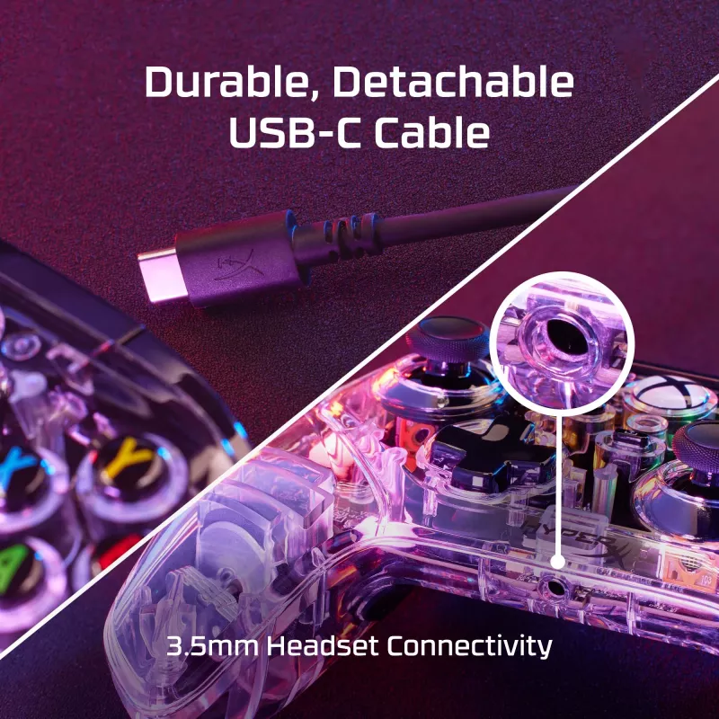 HyperX Clutch Gladiate RGB valdiklis Xbox – laidinis žaidimų pultas