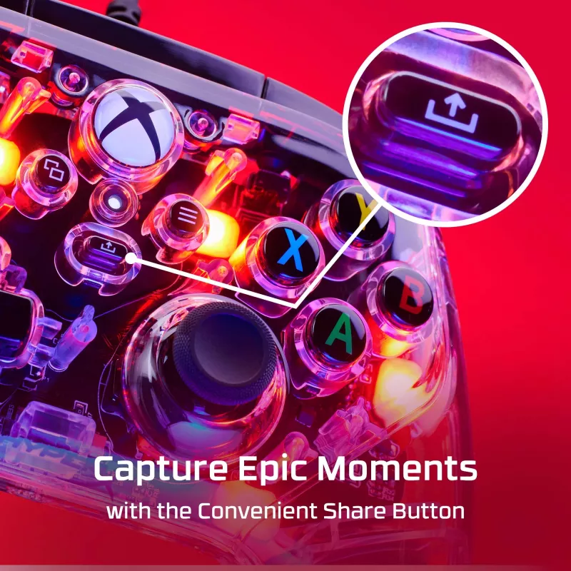 HyperX Clutch Gladiate RGB valdiklis Xbox – laidinis žaidimų pultas
