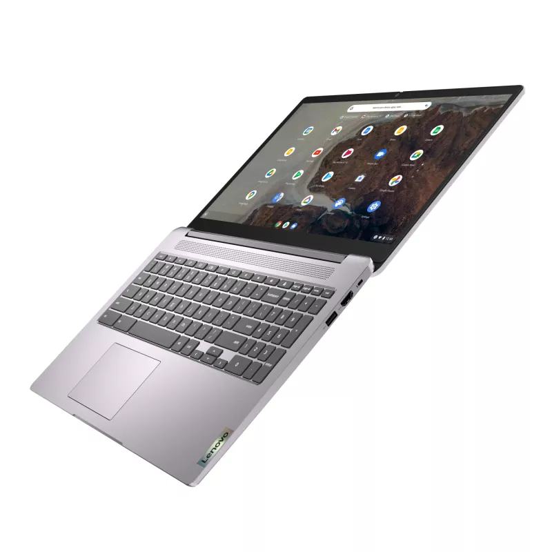 Nešiojamasis kompiuteris Lenovo IdeaPad 3 Chrome 15IJL6 Intel® Pentium® Silver N6000 Chromebook 39,6 cm (15,6 colio) Full HD 8 GB LPDDR4x-SDRAM 128 GB eMMC Wi-Fi 6 (802.11ax) ChromeOS pilka