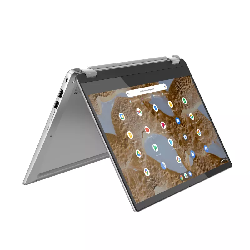 Lenovo IdeaPad Flex 3 Chrome 15IJL7 nešiojamas kompiuteris Chromebook, Intel® Celeron® N4500, 15.6 colių jutiklinis Full HD, 8 GB LPDDR4x, 128 GB eMMC, Wi-Fi 6, ChromeOS, pilka