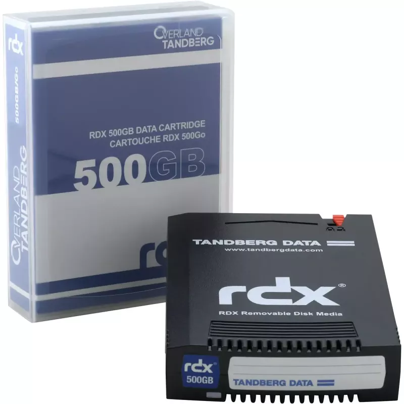 RDX kasetė Overland-Tandberg O-T RDX HDD 500GB (vienetinė)