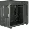 INTER-TECH IM-2 Expander Mini Tower korpusas, Mini-ITX/Micro ATX, ATX/SFX maitinimo šaltiniai, 2.5 inch ir 3.5 inch diskai, 120/140 mm ventiliatoriai, juodas