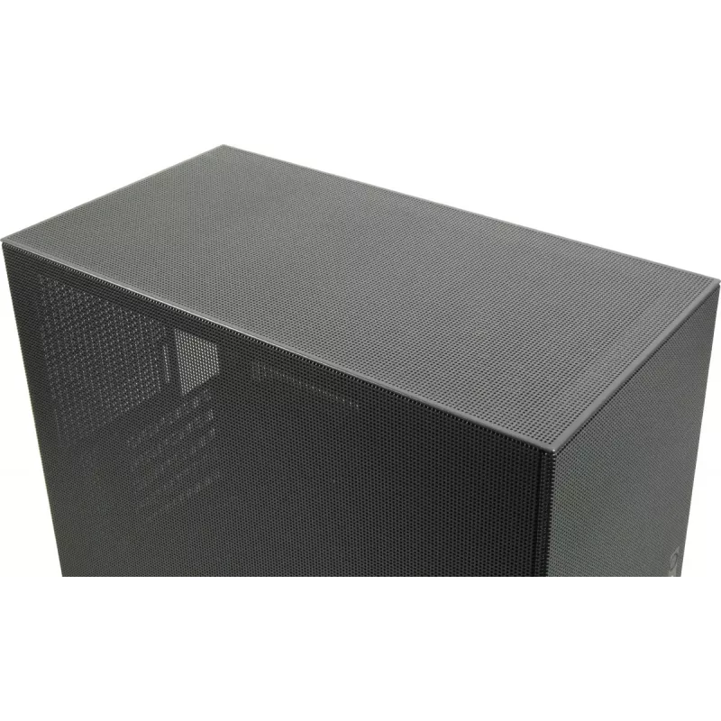 INTER-TECH IM-2 Expander Mini Tower korpusas, Mini-ITX/Micro ATX, ATX/SFX maitinimo šaltiniai, 2.5 inch ir 3.5 inch diskai, 120/140 mm ventiliatoriai, juodas