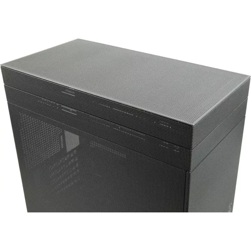INTER-TECH IM-2 Expander Mini Tower korpusas, Mini-ITX/Micro ATX, ATX/SFX maitinimo šaltiniai, 2.5 inch ir 3.5 inch diskai, 120/140 mm ventiliatoriai, juodas