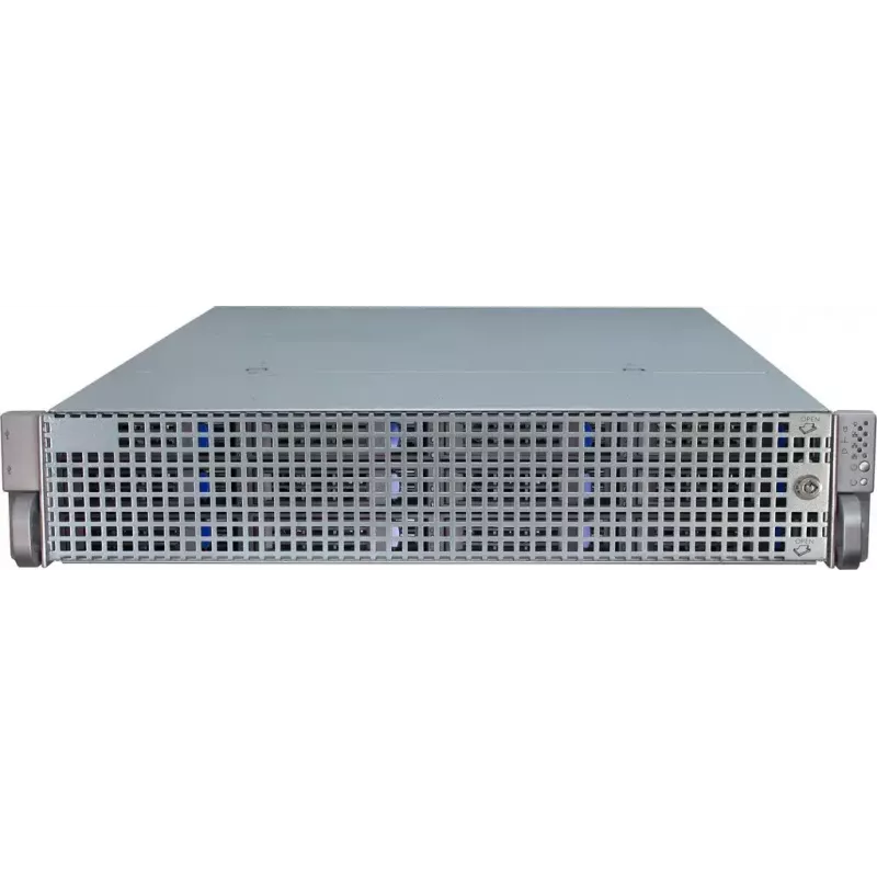 Serverinis korpusas Inter-Tech IPC 2U-2412 Rack juodas, sidabrinis