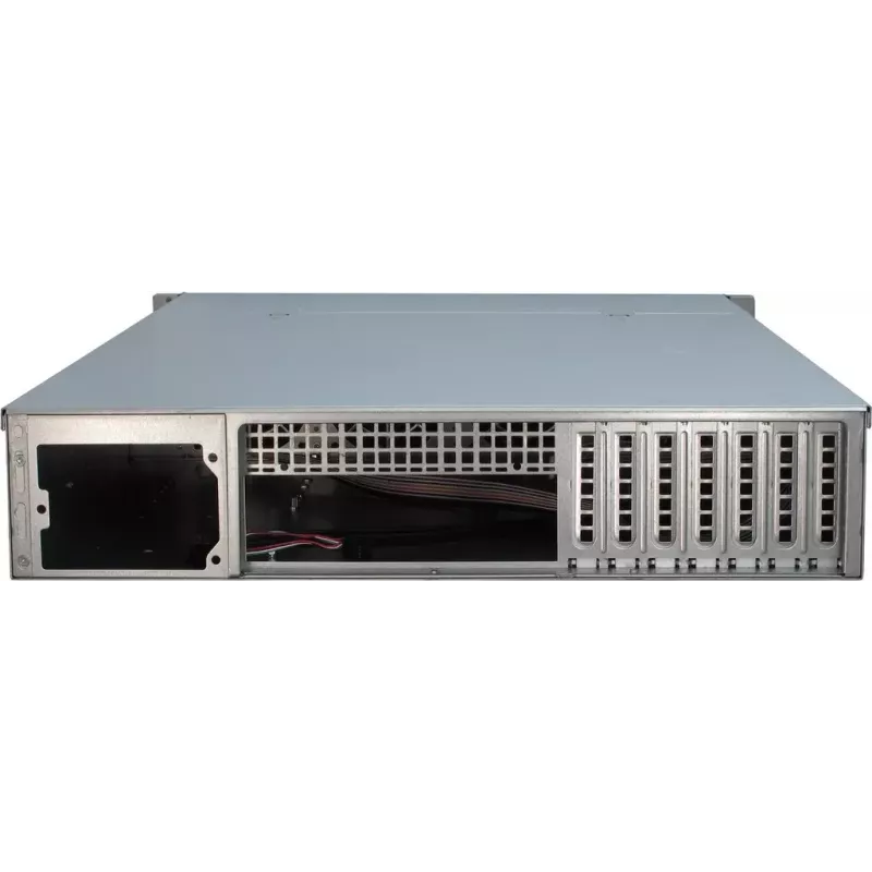 Serverinis korpusas Inter-Tech IPC 2U-2412 Rack juodas, sidabrinis