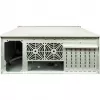 Kompiuterio korpusas Inter-Tech 4F28 Rack juodas, sidabrinis