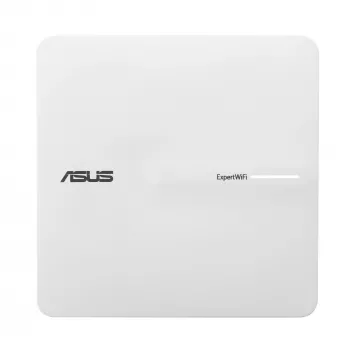 ASUS EBA63 ExpertWiFi AX3000 dviejų juostų PoE prieigos taškas, 2402 Mbit/s, baltas