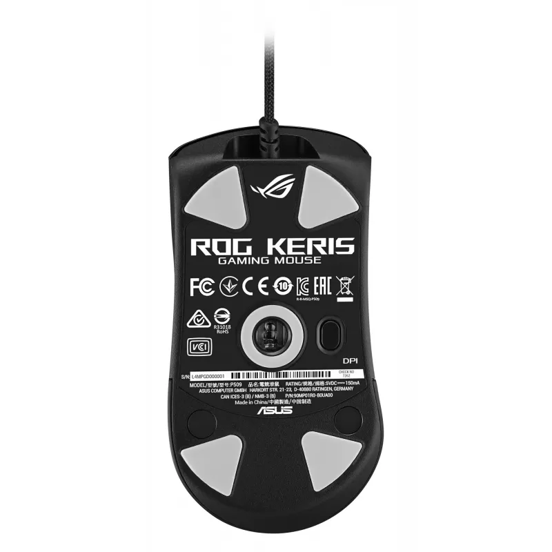 ASUS ROG Keris pelė žaidimams Dešinei rankai RF belaidė + USB Type-A 16000 DPI