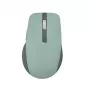 Pelė ASUS SmartO MD200 Silent Plus — Ambidekstrinė RF belaidė + Bluetooth, optinė 4200 DPI, 6 mygtukų, žalia