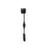 Kištukinis lizdas su USB A ir USB C Bachmann 917.227 Juoda IP20 250V