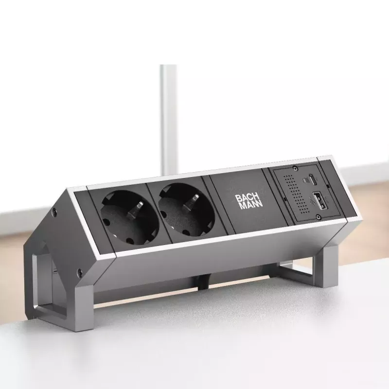 Bachmann 917.229 CM portų replikatoriaus modulis, USB-C PD 100 W, 2x USB-A, Mini DisplayPort, RJ45