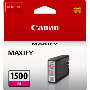 Originalus Canon PGI-1500M rašalo kasetė, purpurinė, DRHD pigmentas, 4,5 ml