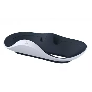 Įkrovimo stotelė Sony 9480693 žaidimų pultui – PlayStation 5, 5,1V/2,8A, juoda/balta, 241×136×58 mm