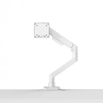 Monitorinis laikiklis BenQ BSH2 White – vienos rankos, reguliuojamo aukščio, VESA suderinamas