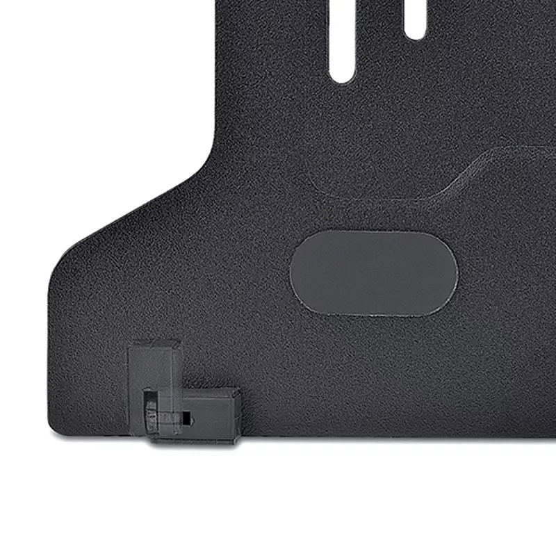 StarTech.com A2-LAPTOP-DESK-MOUNT reguliuojamas monitoriaus laikiklis su VESA nešiojamojo kompiuterio padėklu, kompiuteriui iki 4,5 kg (9,9 lb) ir vienam ekranui, tvirtinimas gnybtu arba per stalo angą, plienas / plastikas, juodas