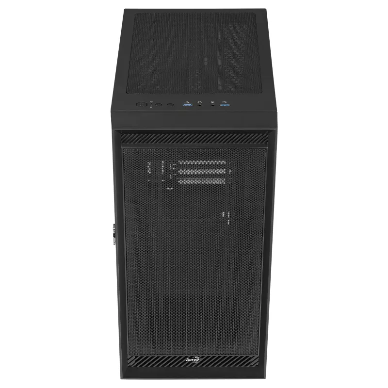 Korpusas Aerocool GRAPHITE V1 su tinkline priekine panele