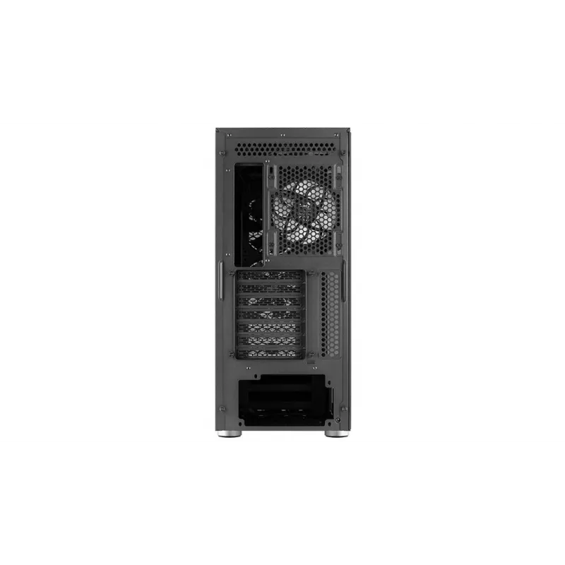 PC korpusas AEROCOOL Interstellar Midi Tower Juodas — ATX, palaiko iki 362 mm GPU, 163 mm CPU aušintuvą, 3x120/360 mm priekinį radiatorių