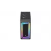 PC korpusas AEROCOOL Interstellar Midi Tower Juodas — ATX, palaiko iki 362 mm GPU, 163 mm CPU aušintuvą, 3x120/360 mm priekinį radiatorių