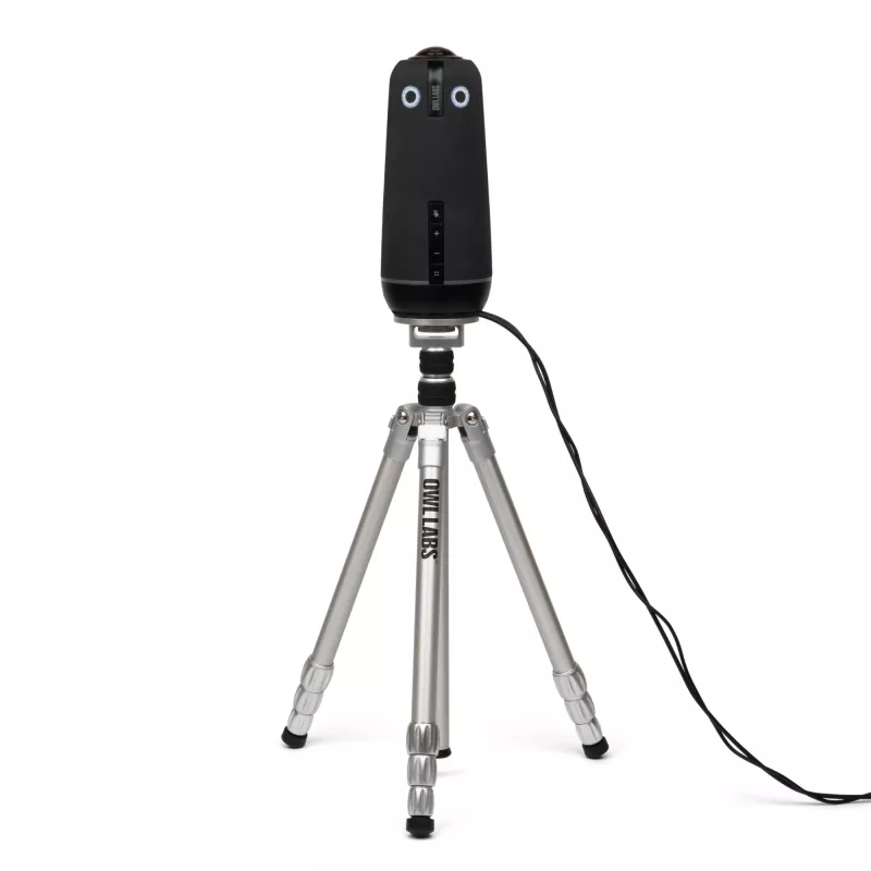Tripod OWL, trikojis stovas „Meeting Owl“ konferencinei kamerai, 3 kojos, min. aukštis 44,8 cm, svoris 1,52 kg, sidabrinis