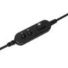 Targus AEH102GL ausinės / headset, laidinės, antgalvinės, skambučiams ir muzikai, USB-A, juodos