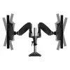 ARCTIC Z2-3D Gen 3 Dvigubo monitoriaus laikiklis su dujine spyruokle, spaustuvas, 8 kg, 73,7 cm (29 col.), 86,4 cm (34 col.), 100 x 100 mm, Juoda