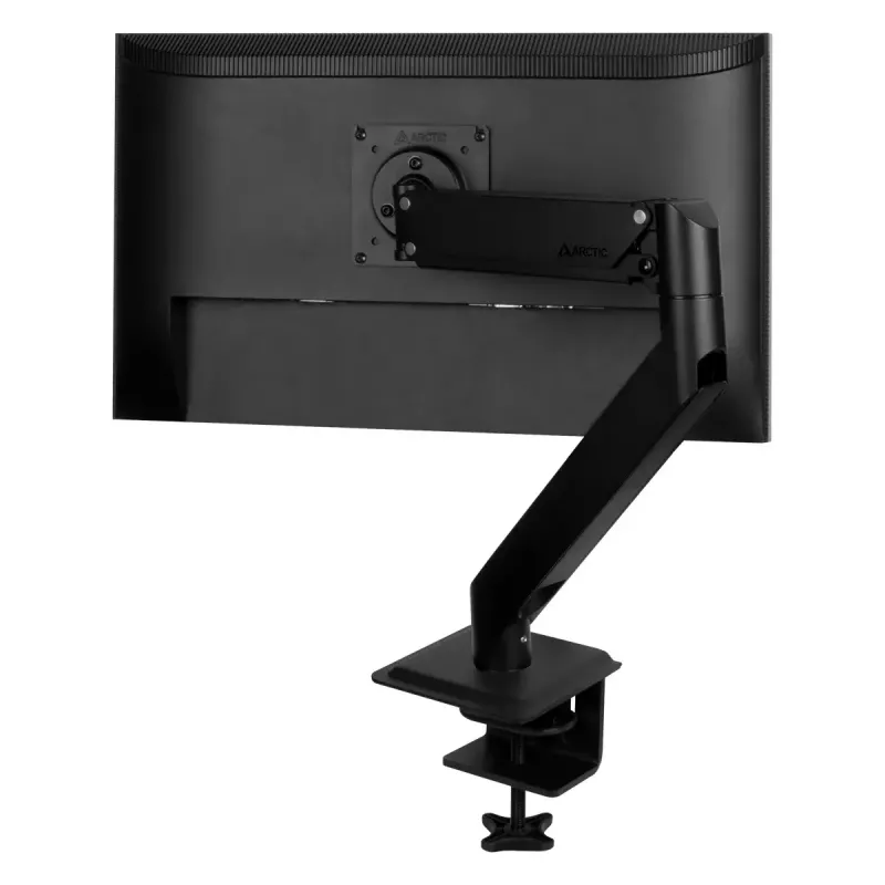 Stalinis laikiklis monitoriui su dujine spyruokle ARCTIC X1-3D – iki 43 colių / 10 kg, VESA 75x75–100x100, juodas