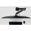 Stalinis laikiklis monitoriui su dujine spyruokle ARCTIC X1-3D – iki 43 colių / 10 kg, VESA 75x75–100x100, juodas