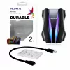 Išorinis kietasis diskas ADATA HD770G 2TB 2,5 colio USB 3.2 Gen 1 juodas, atsparus smūgiams, maitinamas iš USB