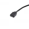 Prailginimo ir skirstymo kabelis RGB LED Akasa AK-CBLD04-50BK, 50 cm, juodas