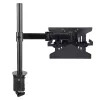 StarTech.com Laptop Desk Mount – monitorų ir nešiojamųjų kompiuterių laikiklis – iki 34 colių (8 kg) ir nešiojamųjų (4,5 kg) – sukama VESA lentyna – spaustuvinis / per angą tvirtinimas