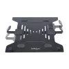 StarTech.com Laptop Desk Mount – monitorų ir nešiojamųjų kompiuterių laikiklis – iki 34 colių (8 kg) ir nešiojamųjų (4,5 kg) – sukama VESA lentyna – spaustuvinis / per angą tvirtinimas