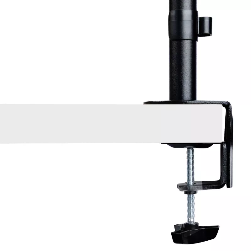 StarTech.com Laptop Desk Mount – monitorų ir nešiojamųjų kompiuterių laikiklis – iki 34 colių (8 kg) ir nešiojamųjų (4,5 kg) – sukama VESA lentyna – spaustuvinis / per angą tvirtinimas
