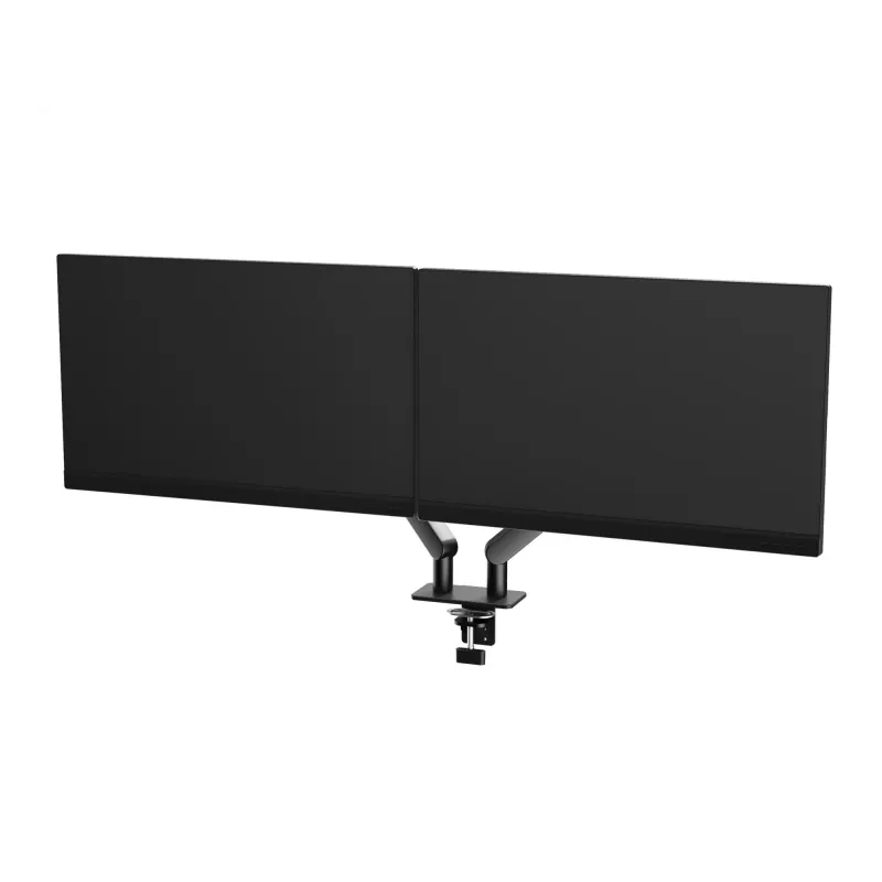 Monitorų laikiklis AOC AM420B 34 colių, dviguba ranka, juodas, tvirtinimas spaustuku / per angą