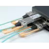 LevelOne AOC-0502 tinklo siųstuvas-imtuvas Šviesolaidinis 103100 Mbit/s QSFP28 850 nm