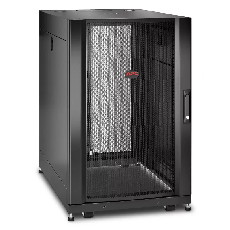 APC NetShelter SX 18U server spintos korpusas, juodas, 925x600x900 mm