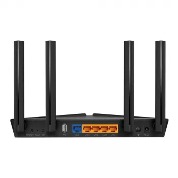 TP-LINK Archer AX20 Dual-Band Wi-Fi 6 maršrutizatorius 802.11ax, 574+1201 Mbit/s, 4x Gigabit Ethernet, 4 antenos