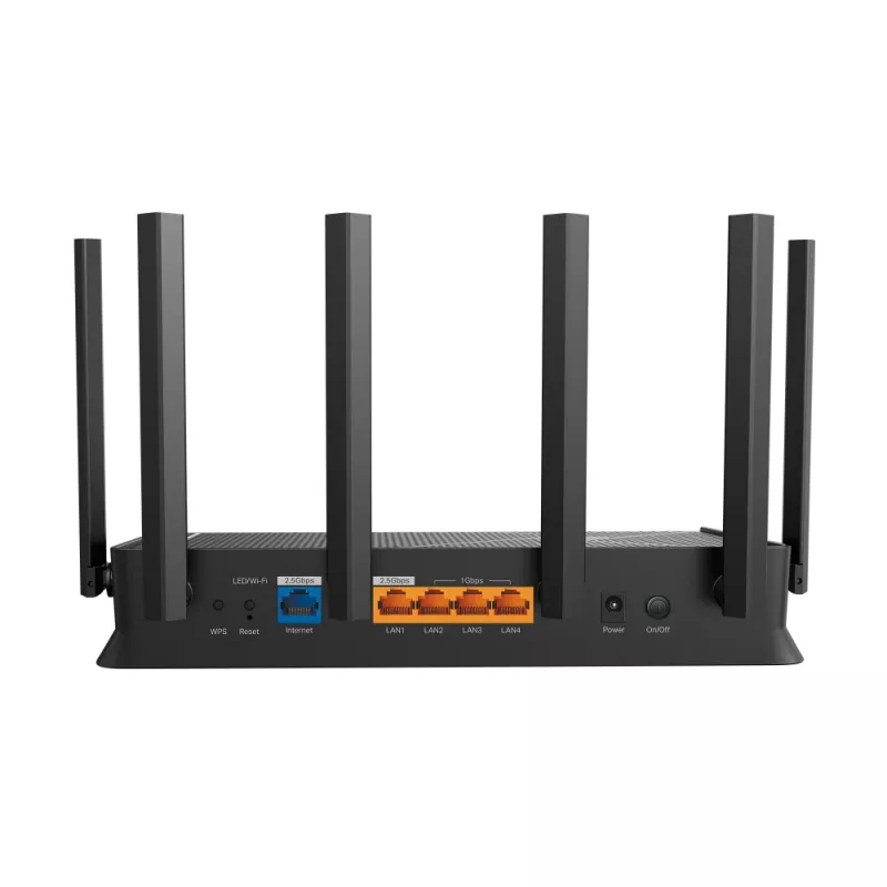 TP-Link Archer BE400 belaidis maršrutizatorius 2.5 Gigabit Ethernet dviejų juostų (2,4 GHz / 5 GHz) Juodas
