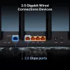 TP-Link Archer BE400 belaidis maršrutizatorius 2.5 Gigabit Ethernet dviejų juostų (2,4 GHz / 5 GHz) Juodas