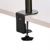 StarTech.com ARMDUAL2 Dvigubas monitoriaus laikiklis ant stalo – spaustuvas / grommet, VESA iki 32 colių, ergonomiškas, reguliuojamas aukštis/pakreipimas/pasukimas/rotacija