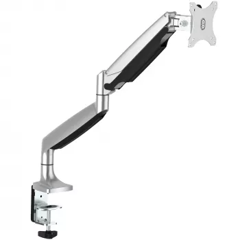 StarTech.com ARMPIVOTHD – Vieno monitoriaus laikiklis ant stalo, sunkiasvoris, ergonomiškas, 9 kg, pilnas judesys, aukščio reguliavimas, šarnyrinis, aliuminis, C spaustuvas / gromet, sidabrinis