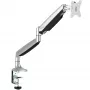 StarTech.com ARMPIVOTHD – Vieno monitoriaus laikiklis ant stalo, sunkiasvoris, ergonomiškas, 9 kg, pilnas judesys, aukščio reguliavimas, šarnyrinis, aliuminis, C spaustuvas / gromet, sidabrinis