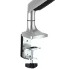 StarTech.com ARMPIVOTHD – Vieno monitoriaus laikiklis ant stalo, sunkiasvoris, ergonomiškas, 9 kg, pilnas judesys, aukščio reguliavimas, šarnyrinis, aliuminis, C spaustuvas / gromet, sidabrinis
