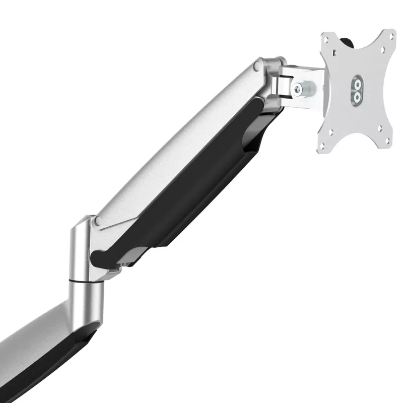 StarTech.com ARMPIVOTHD – Vieno monitoriaus laikiklis ant stalo, sunkiasvoris, ergonomiškas, 9 kg, pilnas judesys, aukščio reguliavimas, šarnyrinis, aliuminis, C spaustuvas / gromet, sidabrinis