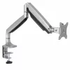 StarTech.com ARMPIVOTHD – Vieno monitoriaus laikiklis ant stalo, sunkiasvoris, ergonomiškas, 9 kg, pilnas judesys, aukščio reguliavimas, šarnyrinis, aliuminis, C spaustuvas / gromet, sidabrinis